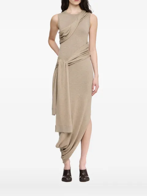 JW Anderson sleeveless midi dress Neutrals KW1445YN0320140