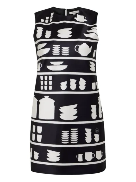 JW Anderson pottery-print mini dress Black DR0505PG1839901