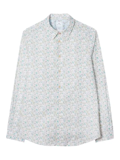 PS Paul Smith Globe Flower shirt White M2R149TT22411