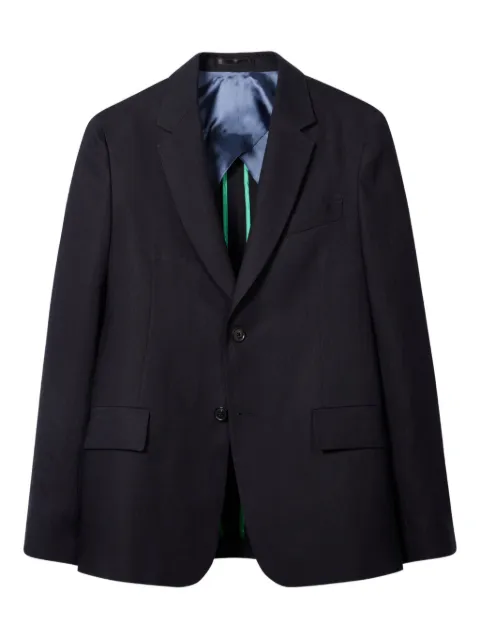 Paul Smith linen blazer Blue M1R2301R01427