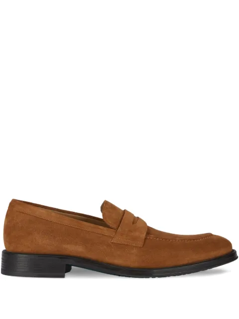 PS Paul Smith suede panelled loafers Brown M2SPCE09TSUE