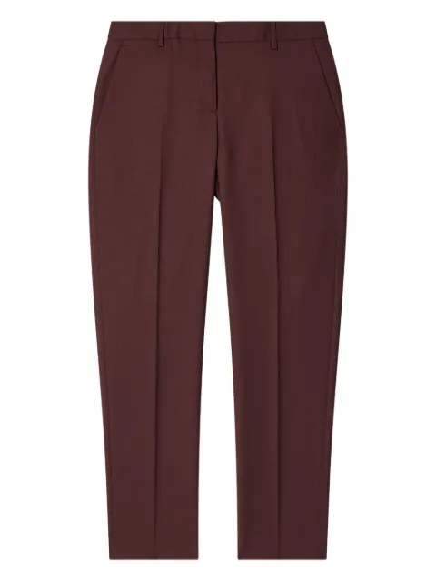 Paul Smith pleat-detail tailored trousers Red W1R264TN00001