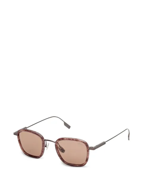 Zegna square sunglasses Brown EZ0277