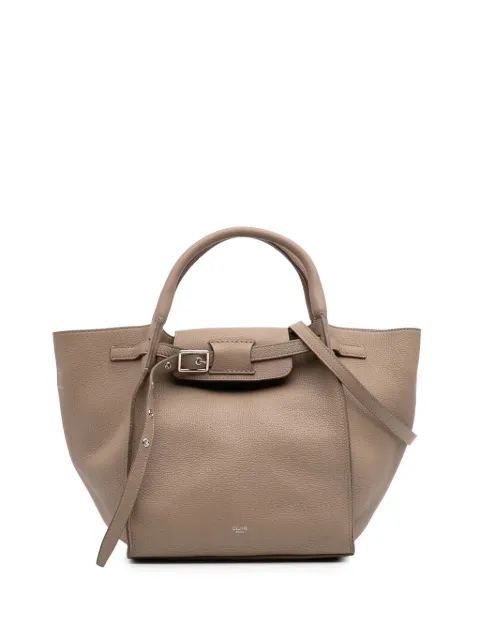 Celine Pre-Owned 2018 Small Grained Calfskin Big Bag satchel Brown S39T7V2X188RTKGR