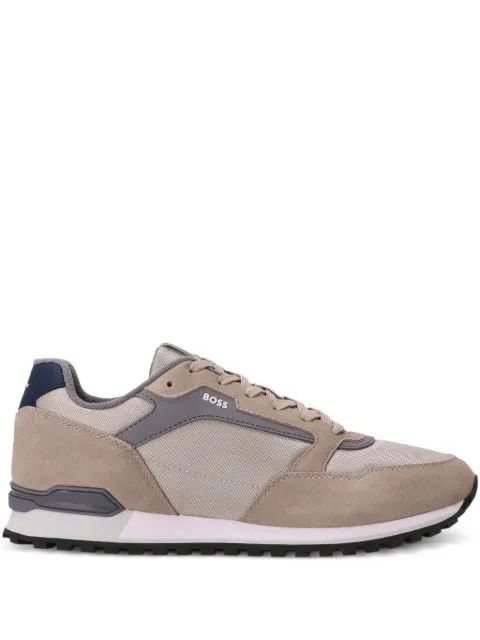 BOSS panelled sneakers Neutrals 50523221