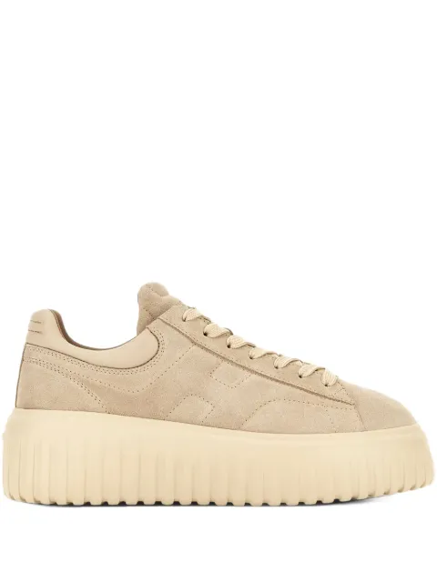 Hogan H detail platform sneakers Neutrals HXM6450FC6TPJQ