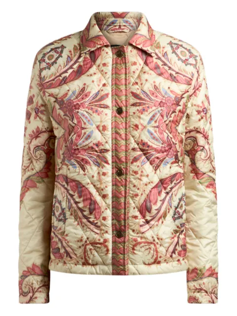 ETRO paisley quilted jacket Pink WRBB002499SPSE0