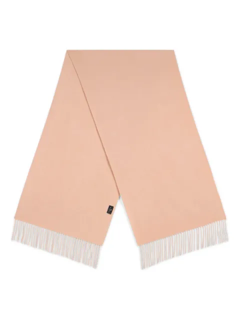 ETRO paisley-jacquard wool scarf Pink WATA0036AV758