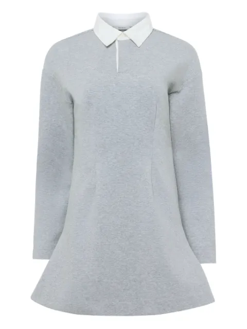 JW Anderson long-sleeve polo dress Grey JD0047PG1845