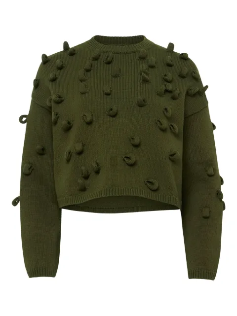JW Anderson textured jumper Green KW1446YN0417