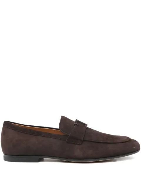 Tod's suede leather loafers Brown XXM38K0HW20HR0