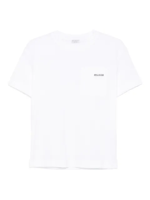 Brunello Cucinelli pocket-detail T-shirt White M0T81EC710C6159