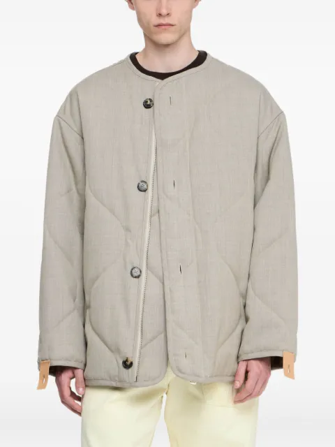JW Anderson quilted button coat Grey JK0395PG1821