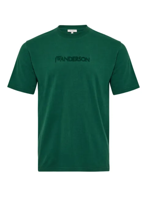 JW Anderson logo-embroidered T-shirt Green JT0258PG1510591