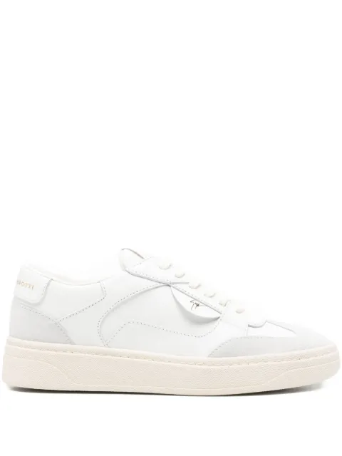 Giuseppe Zanotti leather panelled sneakers White RW50004001