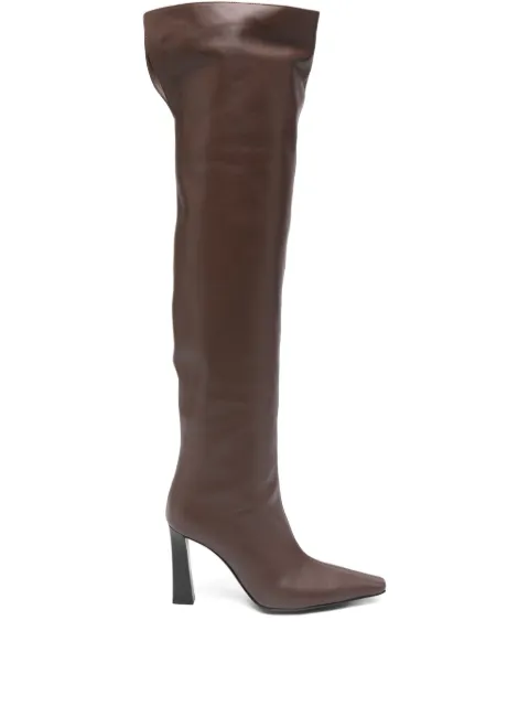 Giuseppe Zanotti 90mm Janiee Plus boots Brown I580009002