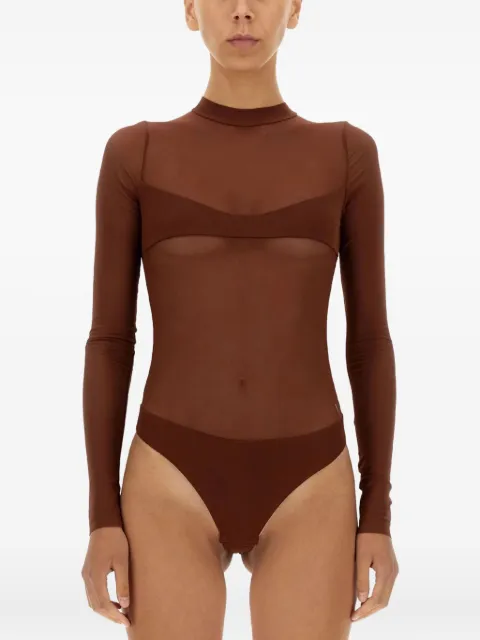 NOT AFTER TEN long sleeve bodysuit Brown NTSSW2201881MARRONE