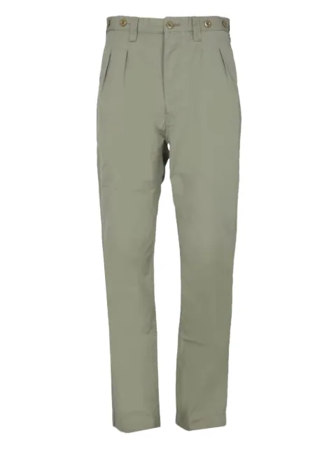 Nigel Cabourn straight-leg trousers Green NCOSAW21P60