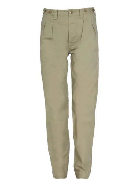Nigel Cabourn straight-leg trousers Green NCOSAW21P56USGREEN