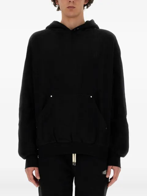 MOUTY cotton hoodie Black HO01AH2101