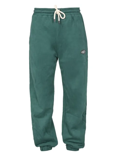 MOUTY logo-patch track pants Green JO01AH2107
