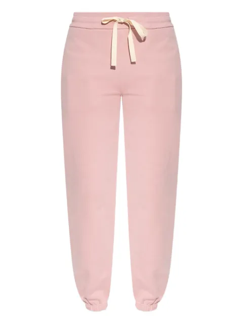 Jil Sander drawstring cuffed track pants Pink J53KA0006J20039