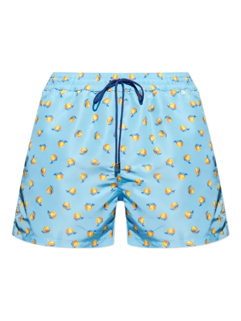 Paul Smith peach-print swim shorts Blue M1A239BT41624