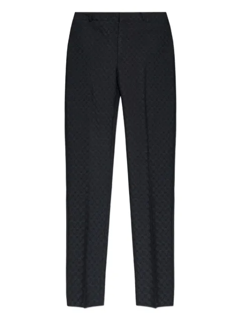 Alexander McQueen skull-pattern trousers Black 734234QRABU
