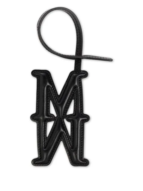 Max Mara logo bag charm Black 2524726061600