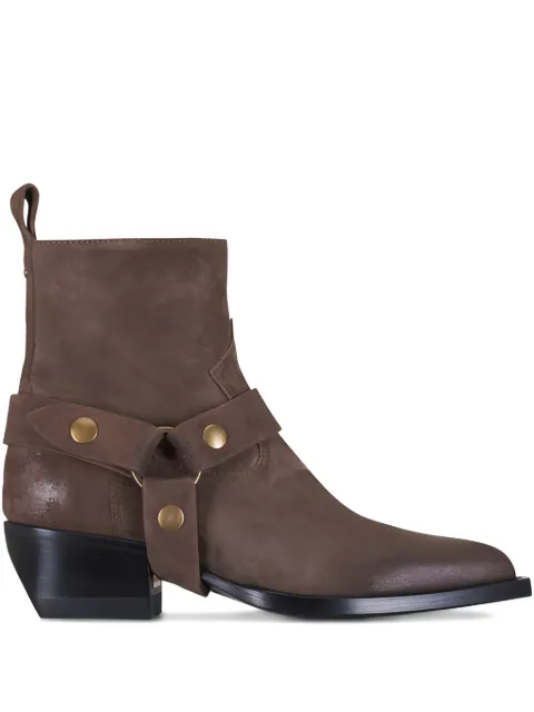 Golden Goose Debbie suede boots Brown GWF00545F007614
