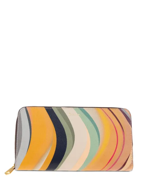 Paul Smith swirl-pattern zip-around wallet Orange W1A8054GSWIRL