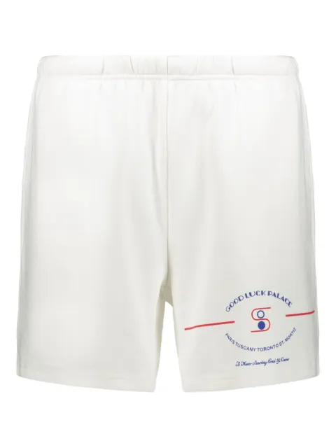 MR. SATURDAY drawstring-waist print shorts White MSPS241612