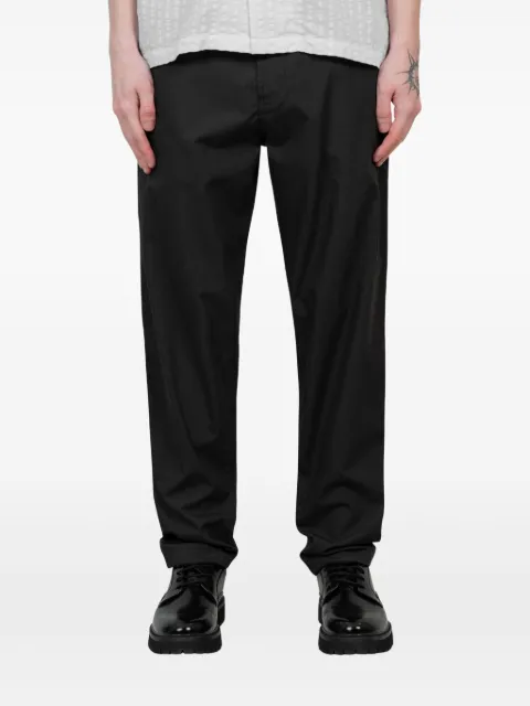 Universal Works military-style chinos Black 32136BLACK
