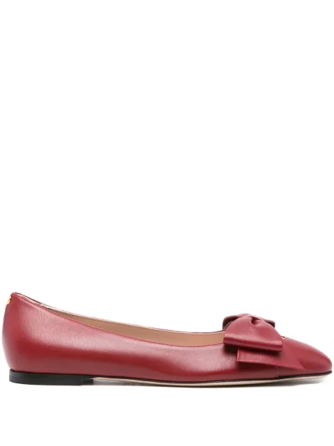 Valentino Garavani Bowow kidskin ballerinas Red WS0MS0DDT