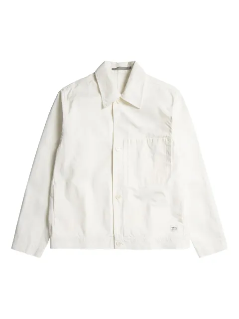 Norse Projects long-sleeve cotton shirt Neutrals N40821