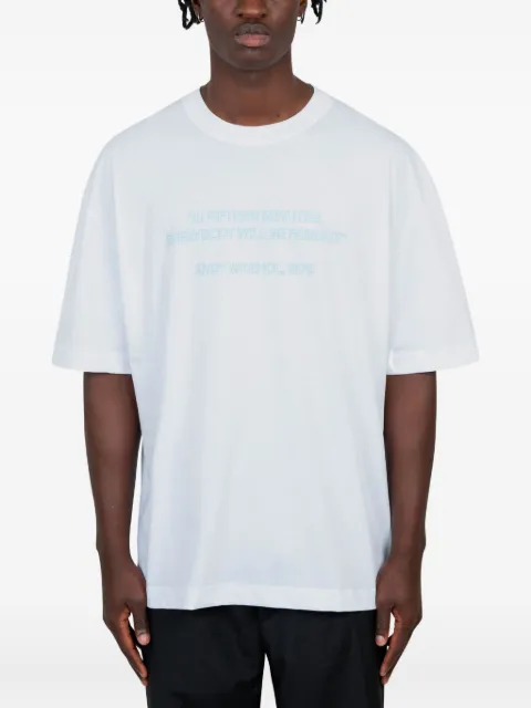 Études Studio graphic-print cotton t-shirt White E25MCTSH1350