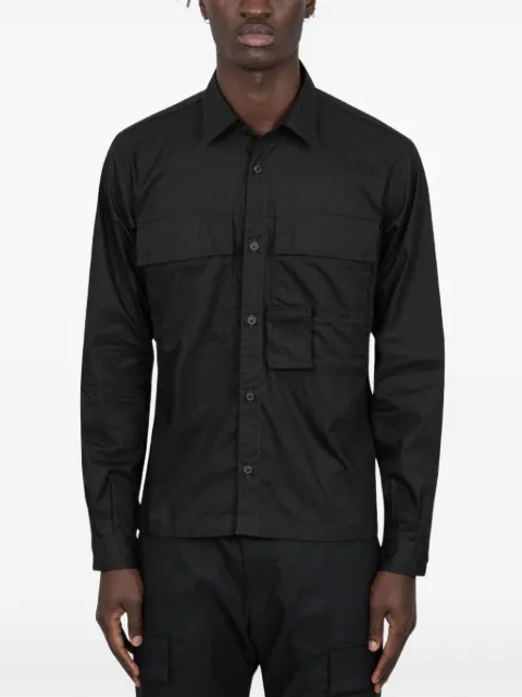 C.P. Company multi-pockets shirt Black 18CLSH025A006472A