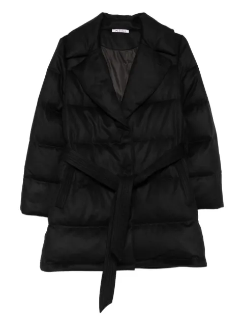 Liska belted quilted coat Black 6853061
