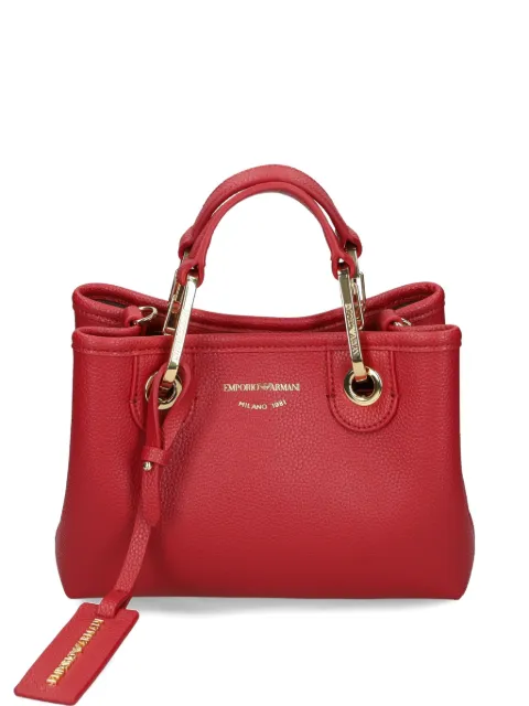Emporio Armani small logo tote bag Red EW000382
