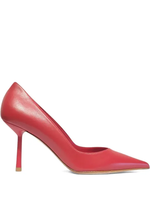 Le Silla 80mm pointed-toe stiletto pumps Red 4215C080BMPPNEM