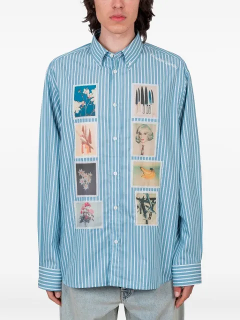 Études Studio Andy Warhol Relax shirt Blue E25MCSHI38241