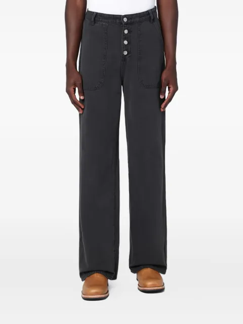 BASKETCASE GALLERY button-fastening jeans Grey HENCHFDE