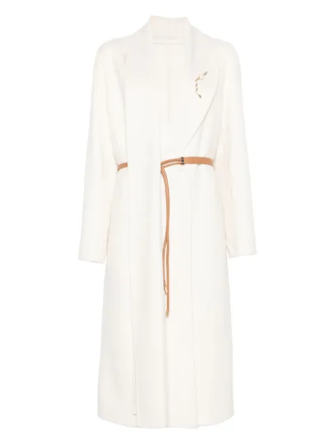 Liska belted coat Neutrals 6115719