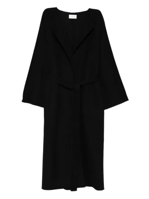 The Row Nilsat belted cashmere coat Black 9023W3590