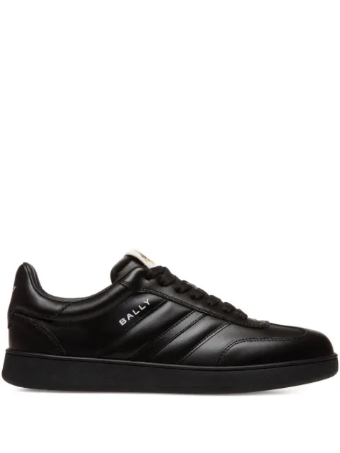 Bally Crest ribbon-detail sneakers Black WK00CQVT005