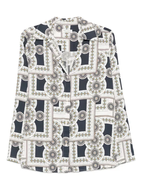 Marc O'Polo geometric-print shirt White 504120842297