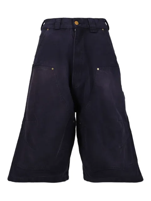 Willy Chavarria cotton bermuda shorts Blue WCBTM0006014