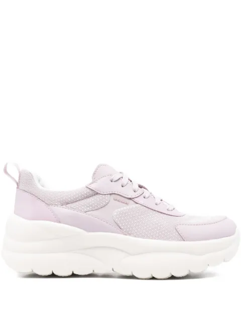Geox Xtors mesh-panel sneakers Pink D551FD01454C8020