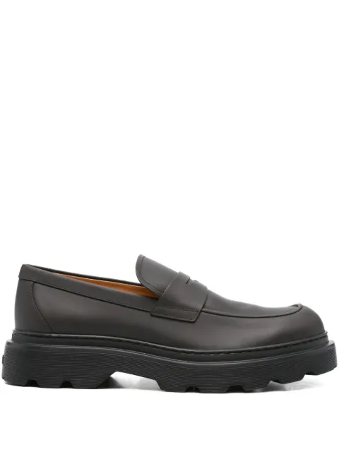 Tod's penny-slot chunky loafers Black XXM24L0IL50UFS