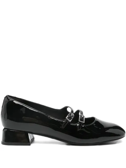 Clarks 30mm Daiss patent-leather buckled pumps Black CL26174712